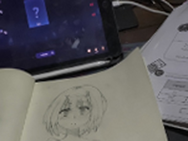 รูปวาดของออดี้ตอนเด็ก